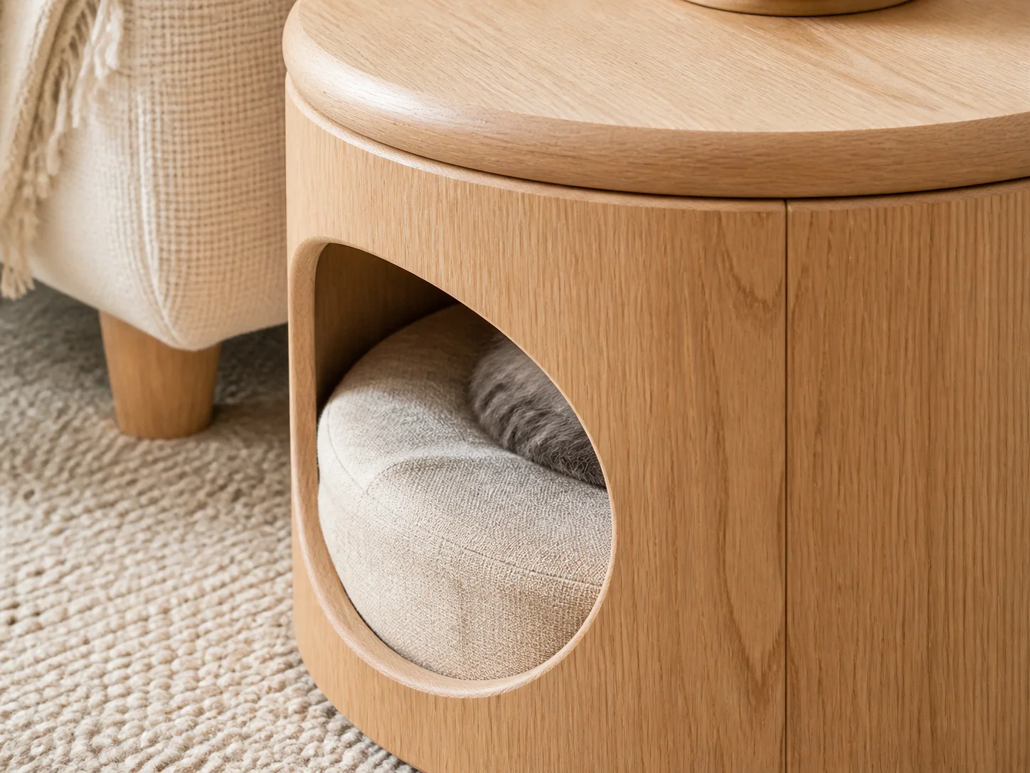 Nest Side Table 材质细节